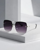 عینک آفتابی زنانه Silver Bee مدل Black Plum Gradient
