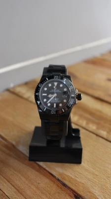 ROLEX Submariner DLC Stealth Edition | ساعت رولکس ساب‌مارینر مشکی مات تمام استیل