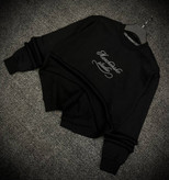 دورس پاییزه مردانه سه نخ پنبه گرم بالا رنگ مشکی | Minimal Cotton Sweatshirt