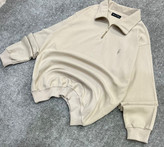 دورس اولد مانی ماندانا نیم زیپ مردانه رنگ کرم | Cream Half-Zip Sweatshirt