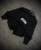 دورس پاییزه مردانه سه نخ پنبه گرم بالا گرافیکی رنگ مشکی SAVEDE ME | Cotton Sweatshirt