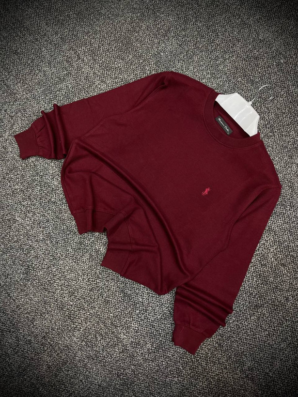 دورس مردانه ماندانا اولد مانی زرشکی مستر کوالیتی | Mandana Old Money Crewneck