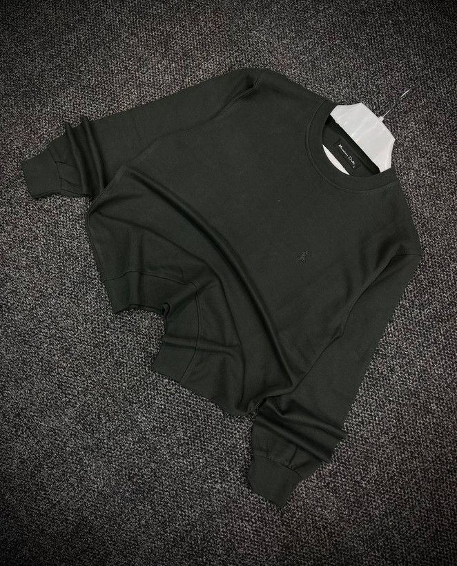 دورس مردانه ماندانا اولد مانی رنگ سبز یشمی تیره مستر کوالیتی | Mandana Old Money Crewneck