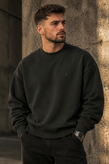 دورس مردانه ماندانا اولد مانی رنگ سبز یشمی تیره مستر کوالیتی | Mandana Old Money Crewneck